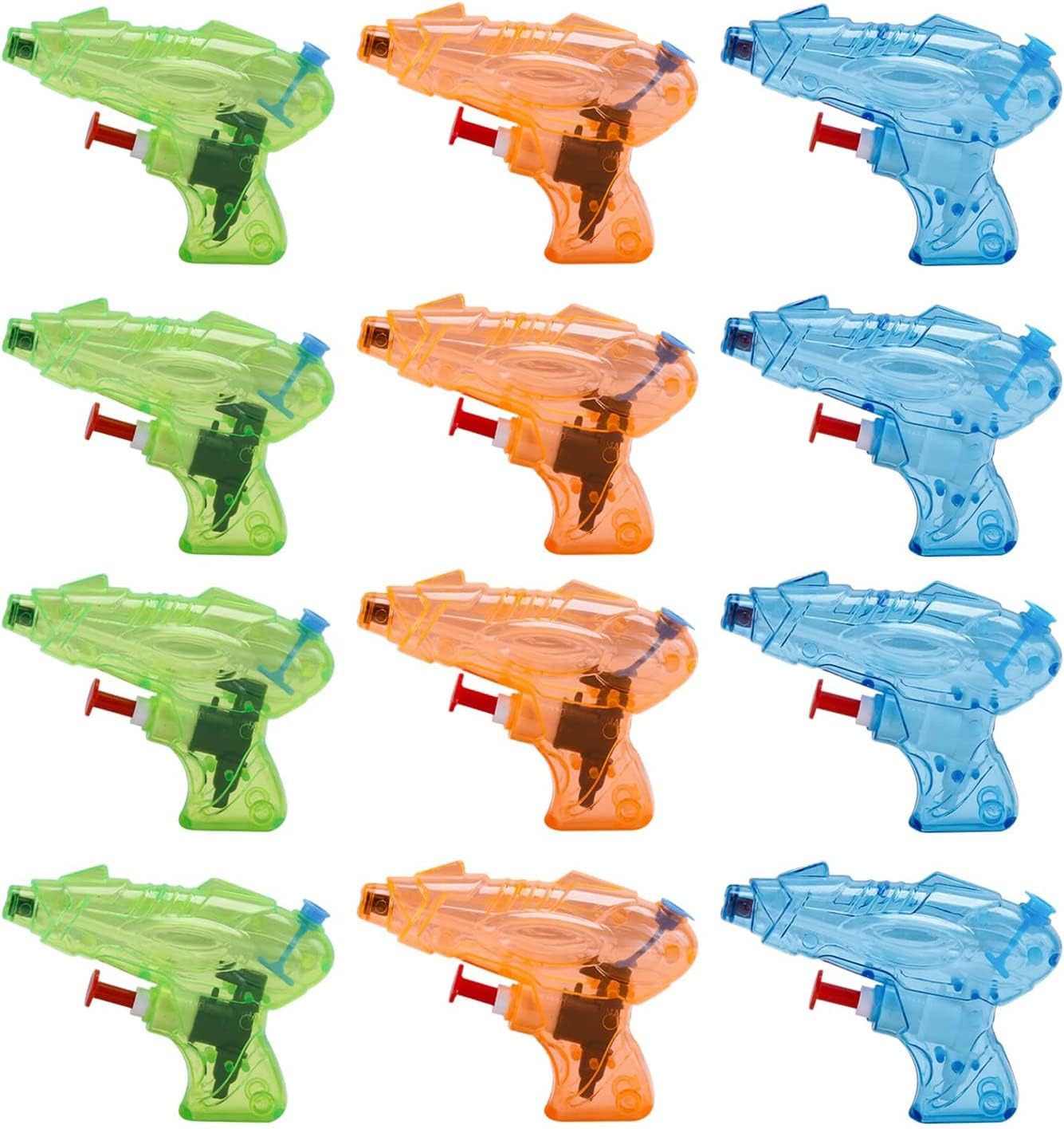 BLAZOR Water Toy,12 Packs Water Gun for Kids Squirt Toys Outdoor Beach Swimming Pool Game Summer Party Favor (Class A)