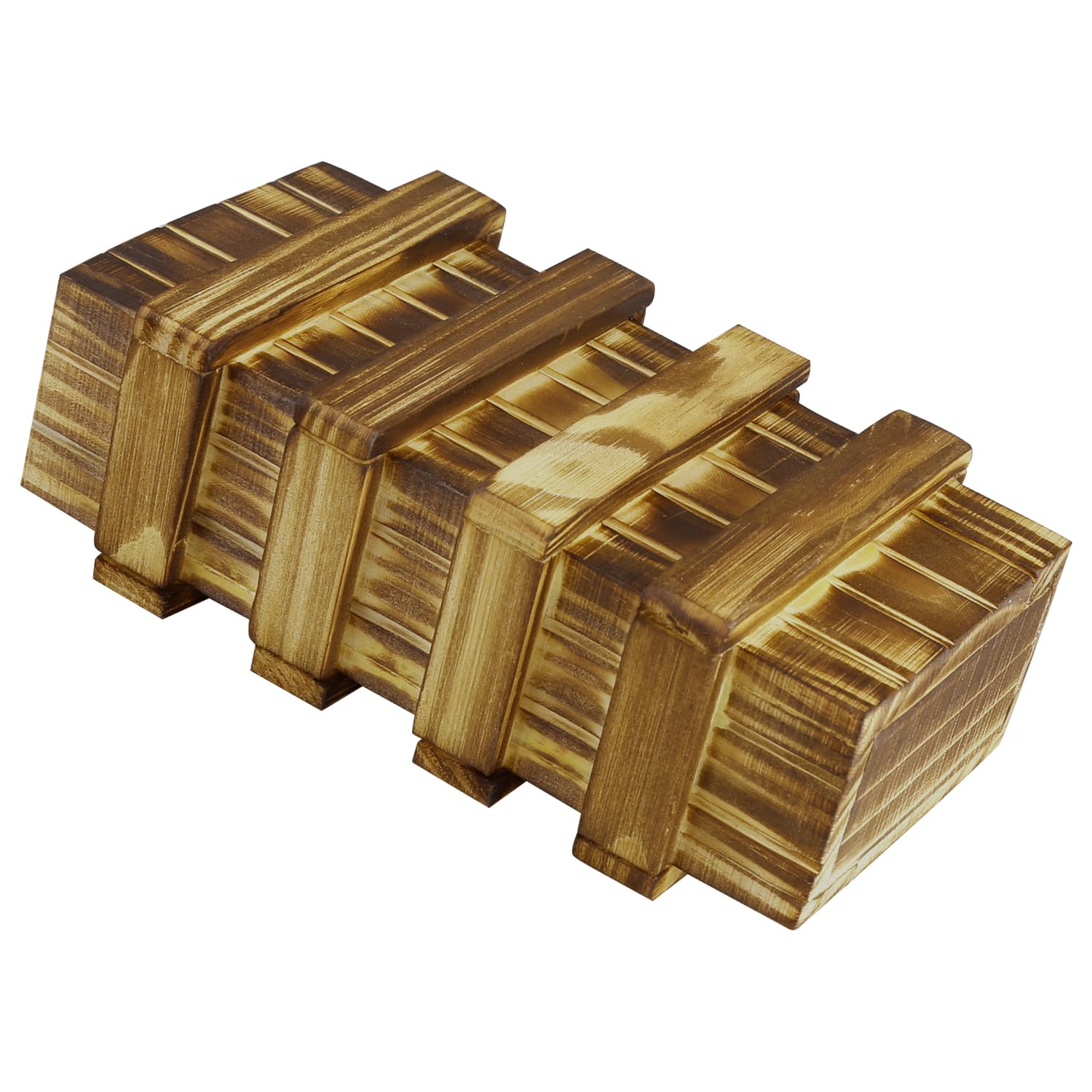 Rumyve Lock Box Jigsaw Safe Box,Magic Puzzle Box,Wooden Puzzle Boxes with Hidden Compartments,Wooden Box for Kids Adults Hmltd