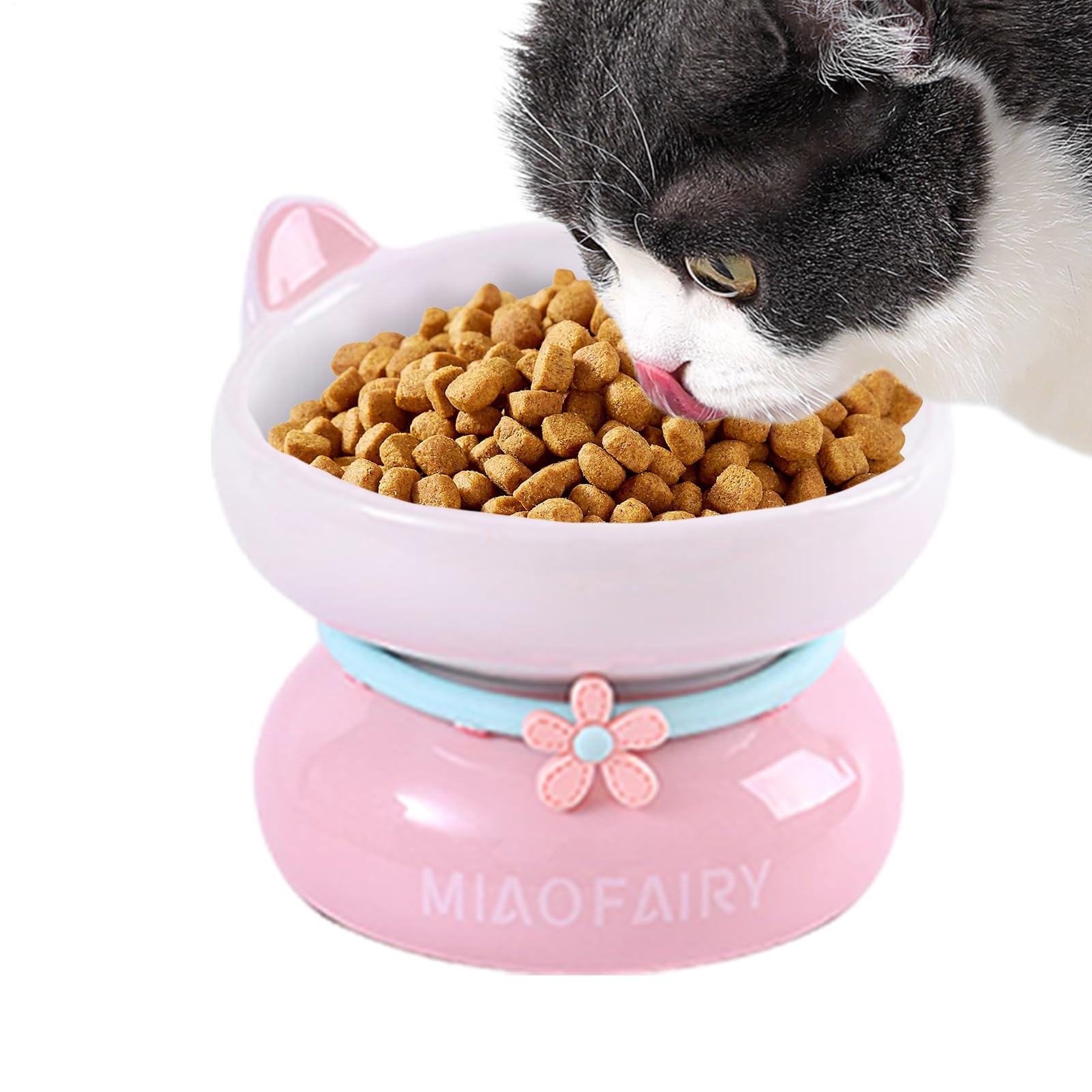 Gamelle pour chat en céramique – Gamelle anti-retour avec bouche inclinée