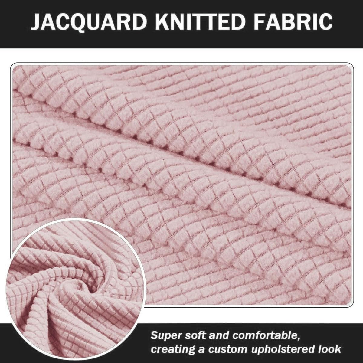 NOKDAL 2 PCS Housse Tabouret Rond Housses De Tabouret Universel Housse