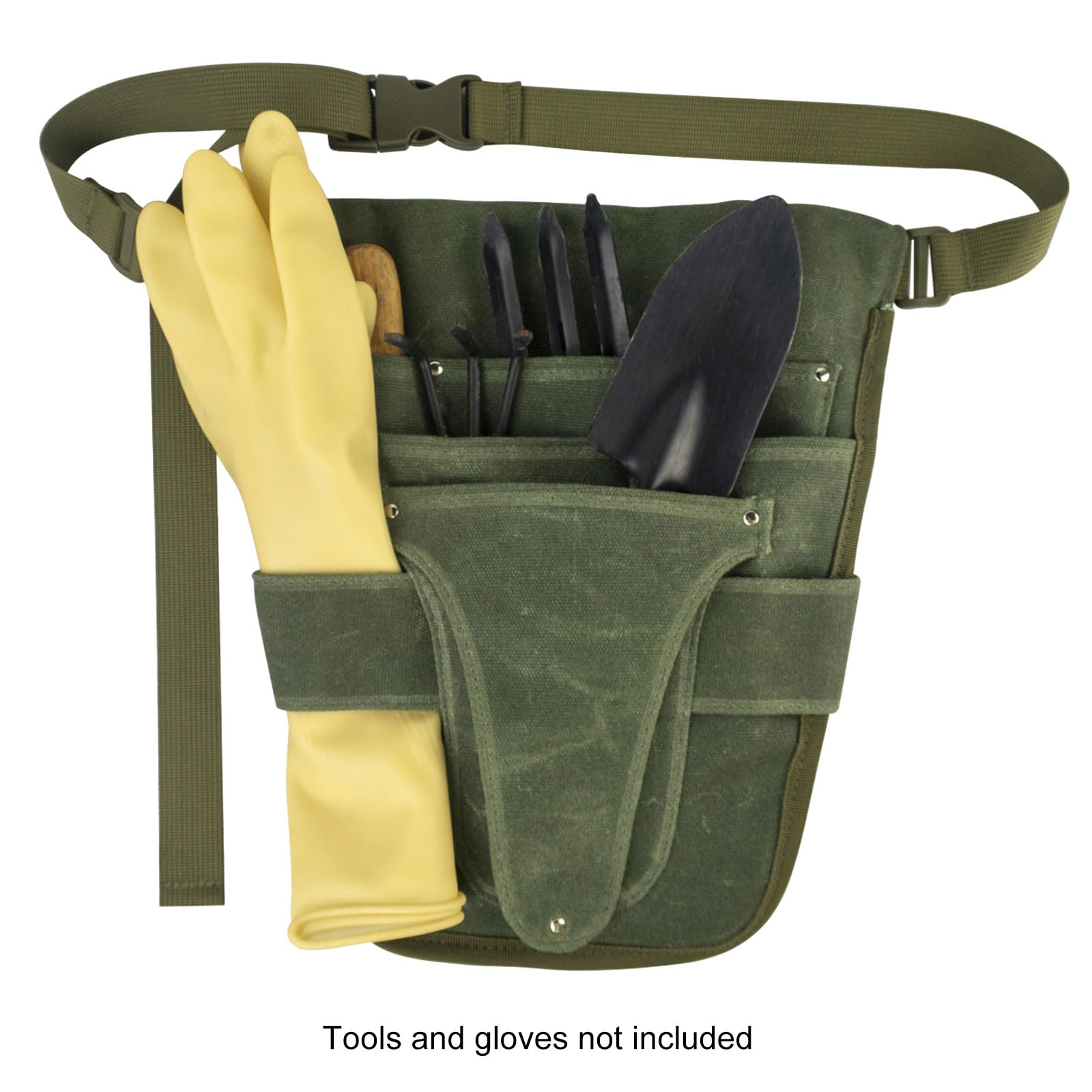 Werkzeuggürtel Aus Gewachstem Segeltuch - Für Gärtner Handwerker Elektriker