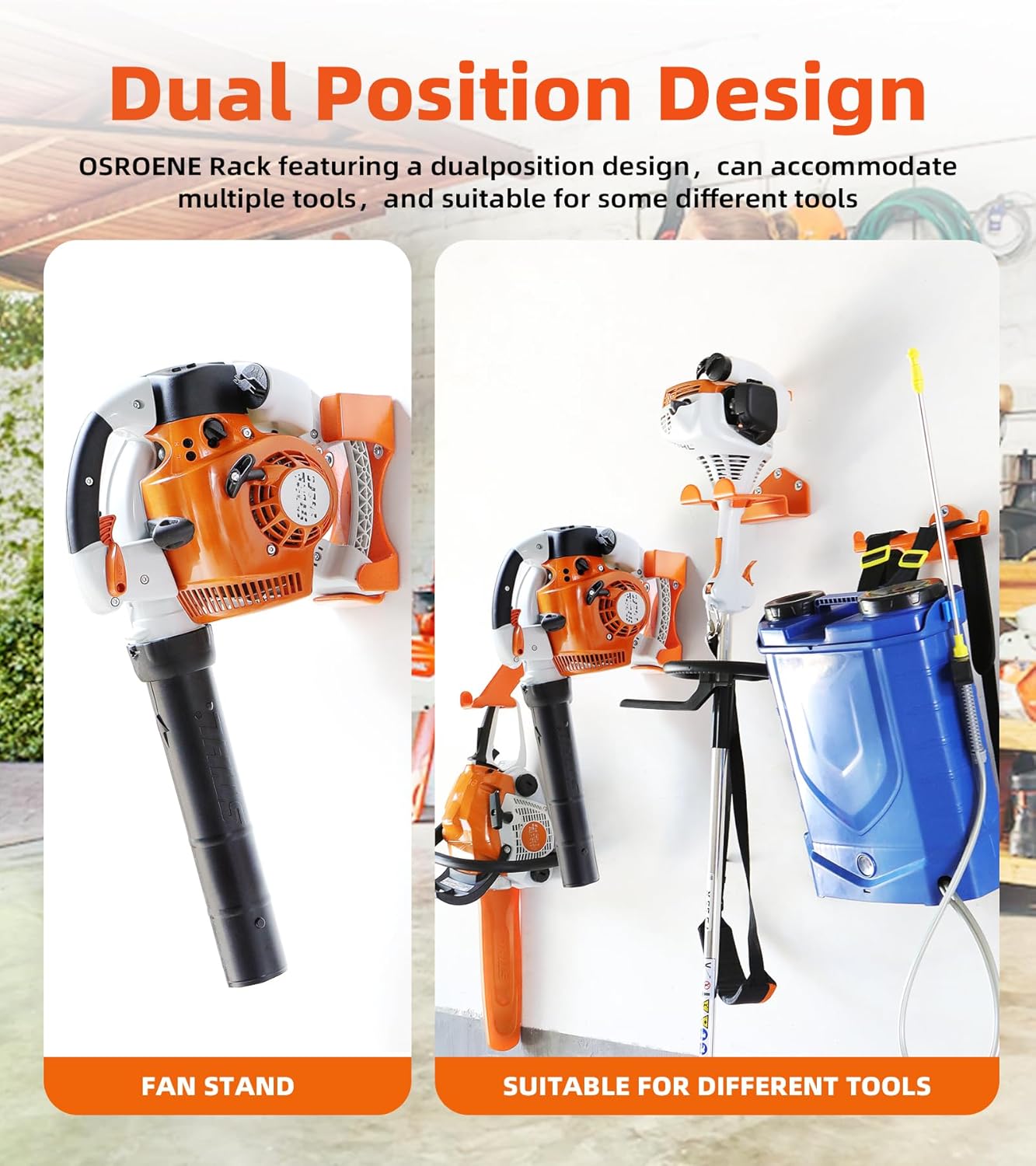 Backpack Leaf Blower Hanger 1 Pack+Upgrade Handheld Leaf Blower Hanger 1 Pack