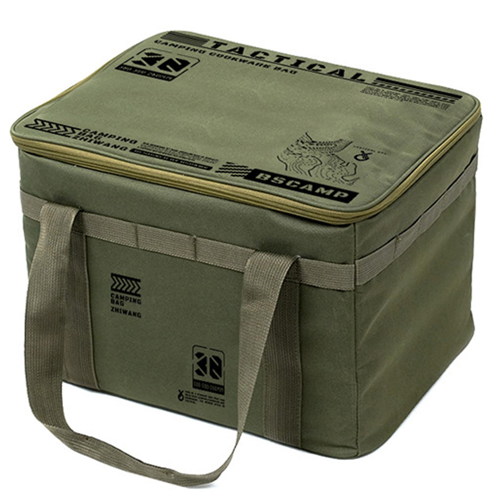 Organisateur cuisine camping pliable sac fourre-tout randonnée 30L