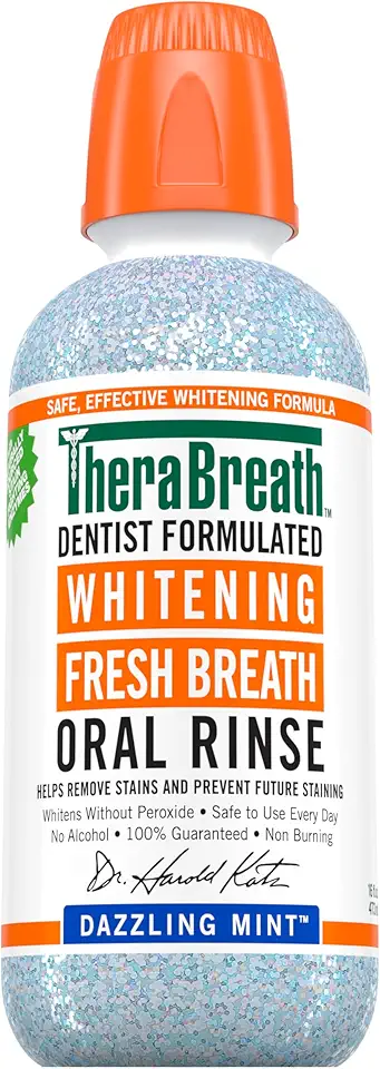 Therabreath Enxaguante Bucal Branqueador Hortelã 473ml