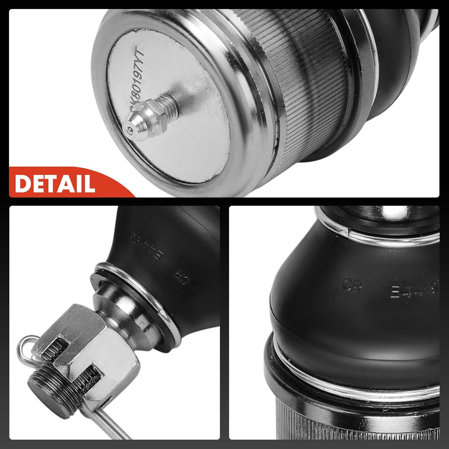 A-Premium 2 x Front Lower Ball Joint, Compatible with Ford E-150 2007-2014, E-250 Econoline 1992-2002, E-350 Club Wagon 2003-2005, E-350 Econoline Club Wagon 1992-2002, E-350 Super Duty