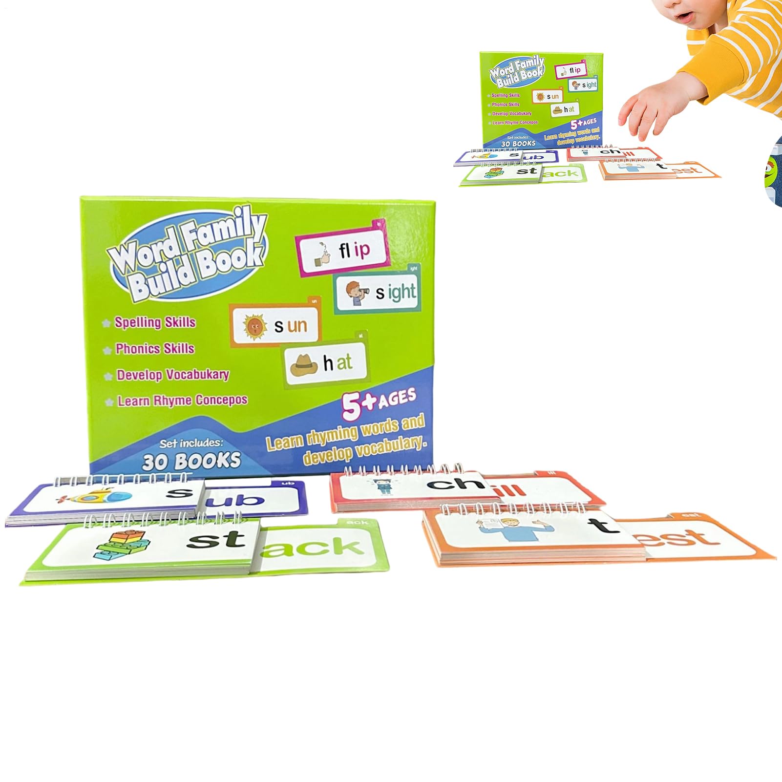 Buch Für Den Aufbau Von Wortfamilien Pädagogisches Spielzeug Zum