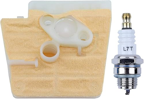 Fricgore Piezas de repuesto para 2 unids Ajr Flilter Cleaner para Stjhl 024 026 MS240 MS260 Motor 1121 120 1617 Motosierra Piezas de repuesto Moto