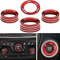 Vista 2 de para Challeger - Interruptor de señal de giro del aire acondicionado, anillo de perilla de volumen del clima, consola central automática Compatible