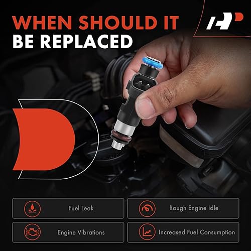 Miniatura 6 de A-Premium Inyectores de combustible compatibles con Nissan Altima 2007-2013, Sentra 2007-2012, Rogue 2008-2013, Rogue Select 2014-2015, 2.5L 4-PC Set