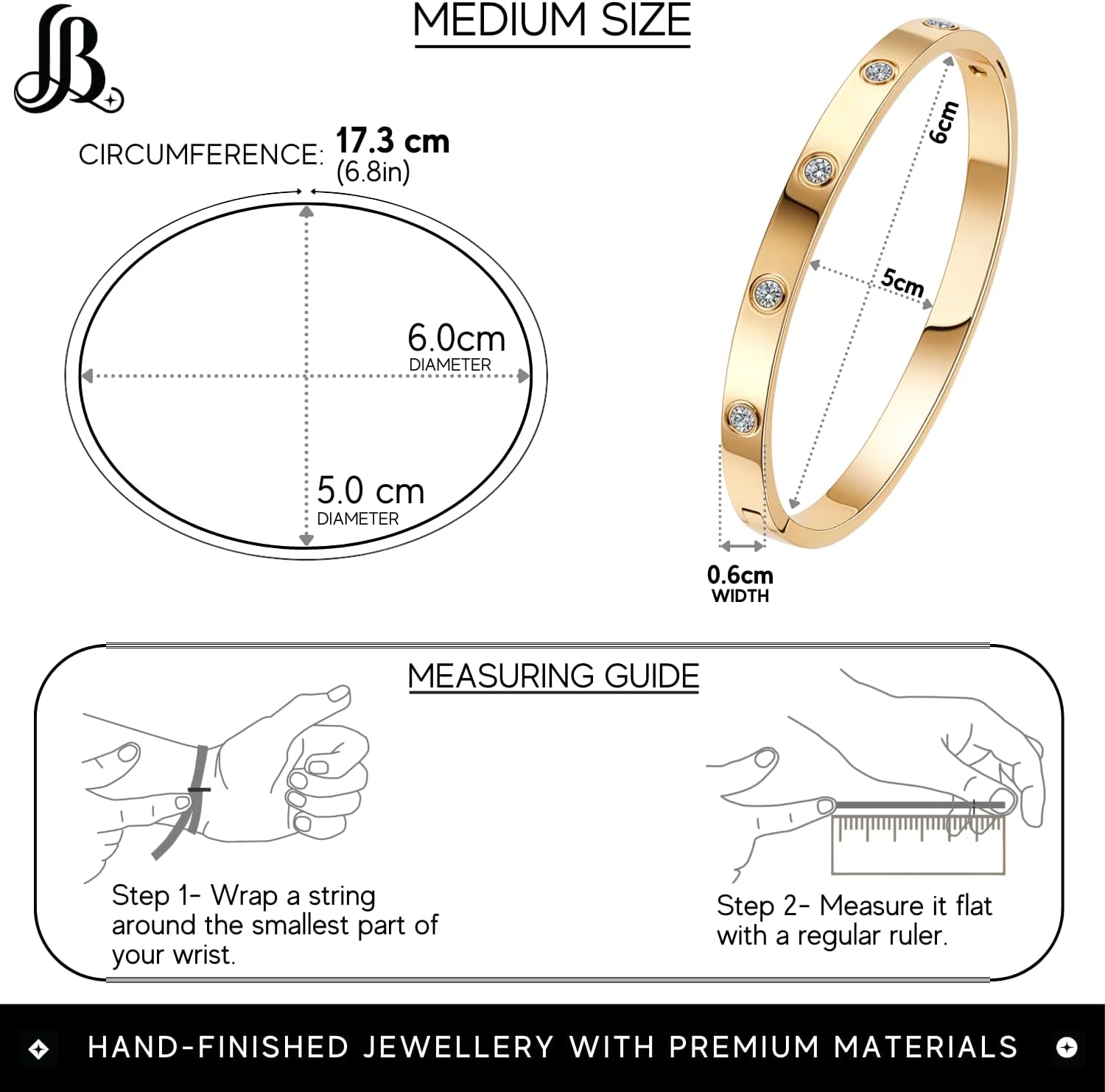 Gold Bracelets for Women | Friendship Bangle Bracelets Cubic Zirconia 18K Gold Plated Stainless Steel | Jewelry Gifts - Image 2