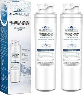 GLACIER FRESH High Performance Drinking Water System Filter, 2 PACKS