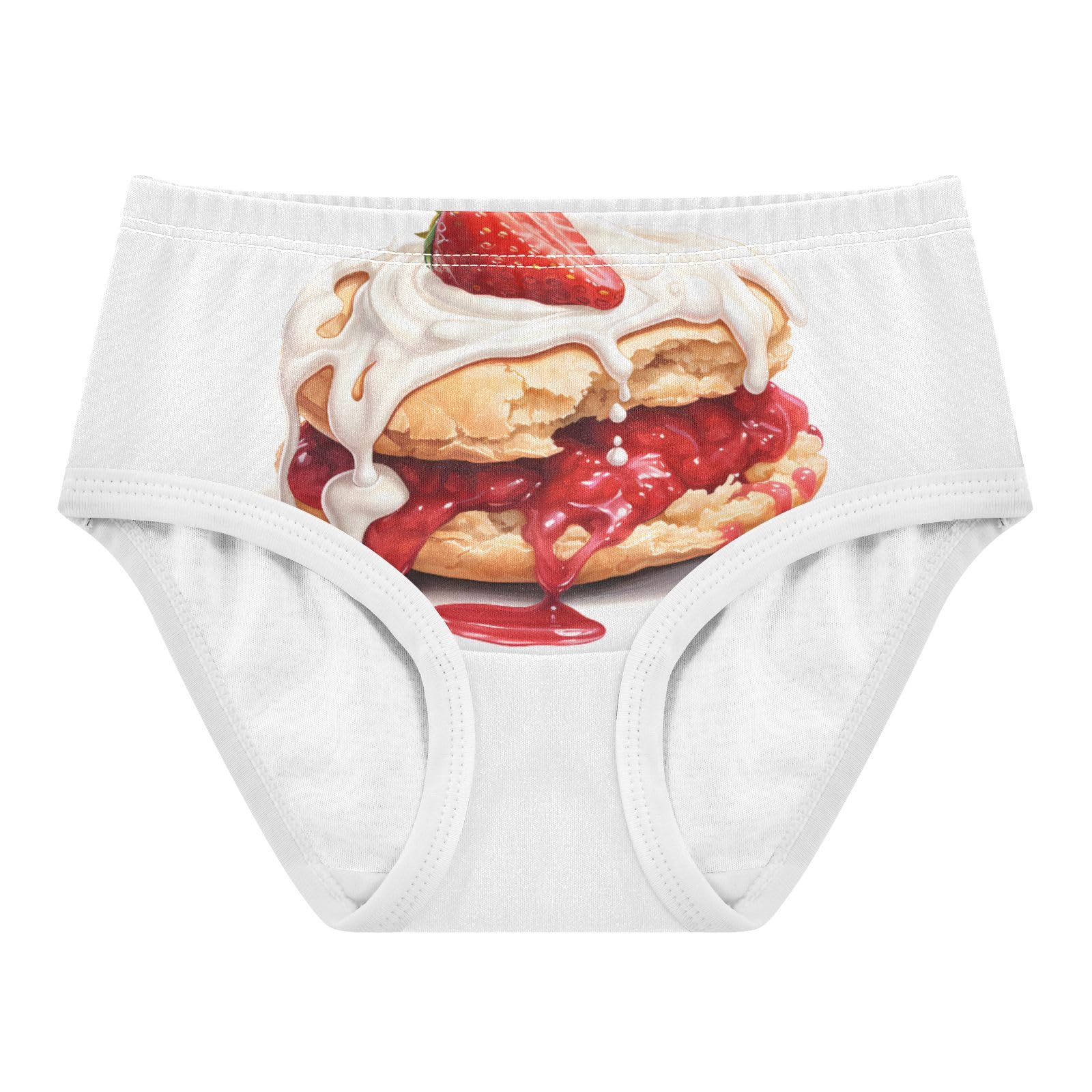 ALAZA Toddler Girls Cotton Hipster Underwear Soft Souffle 2 Pack 2T