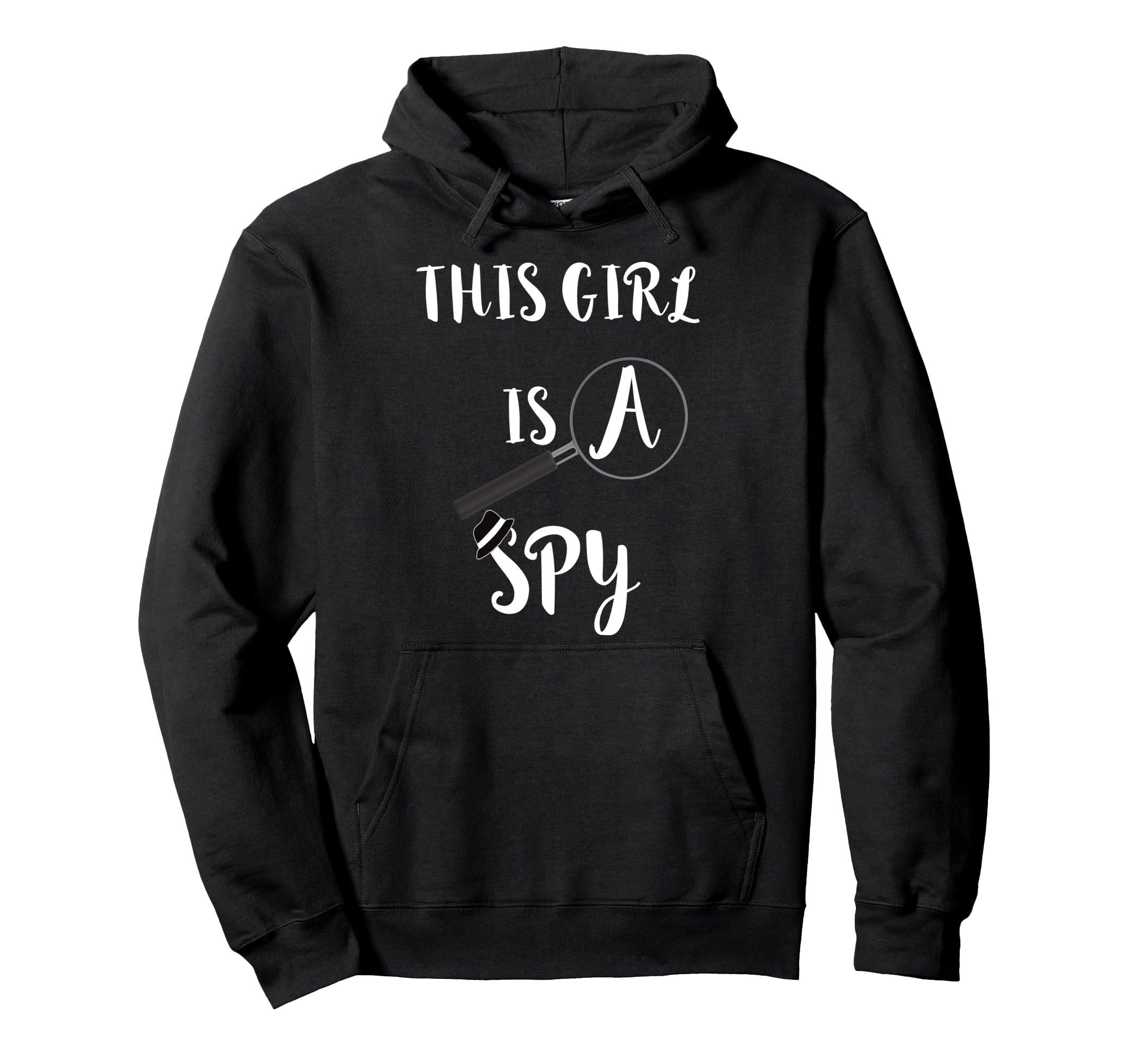 This Girl Is A Spy Detective Espionage True Crime Spying Pullover Hoodie