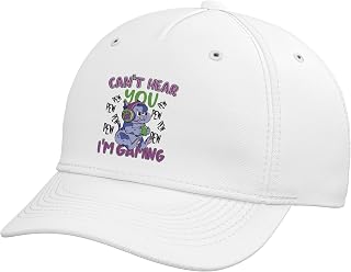 Gamer Cat Headset I Can´t Hear You I´m Gaming Adjustable Baseball Hat