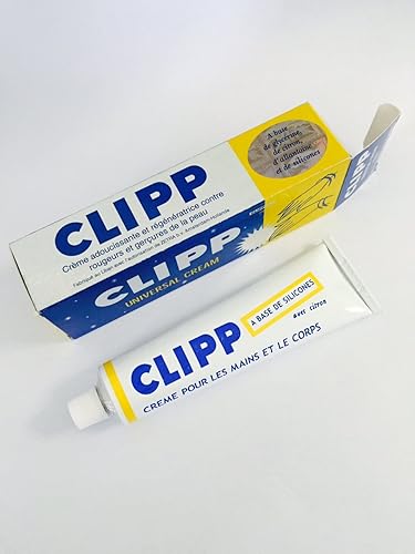 Clipp Crema para manos y cuerpo y cuidado de uñas. Crema suavizante y rejuvenecedora contra todas las irritaciones de la piel. Conocida por