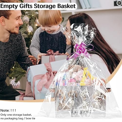 Vista 42 de Cestas de almacenamiento con asas, cubo de almacenamiento rectangular de tela rectangular plegable de juguetes para armario, estantes, lavandería, C