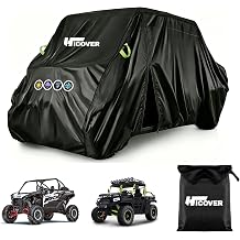 600D UTV Cover Heavy Duty All Weather Protection UTV Cover 2 Seater