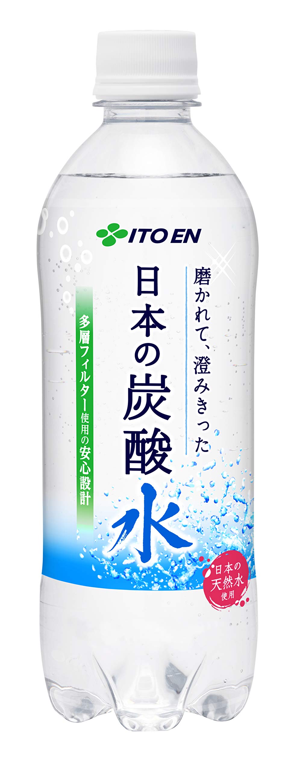 Amazon.co.jp: 伊藤園 磨かれて、澄みきった 日本の炭酸水 500ml ×24本