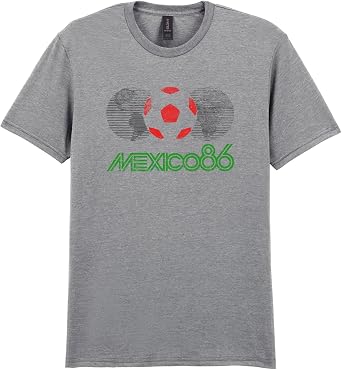 Mexico 86 T-Shirt, Retro World Cup Football Inspired Unisex Tee