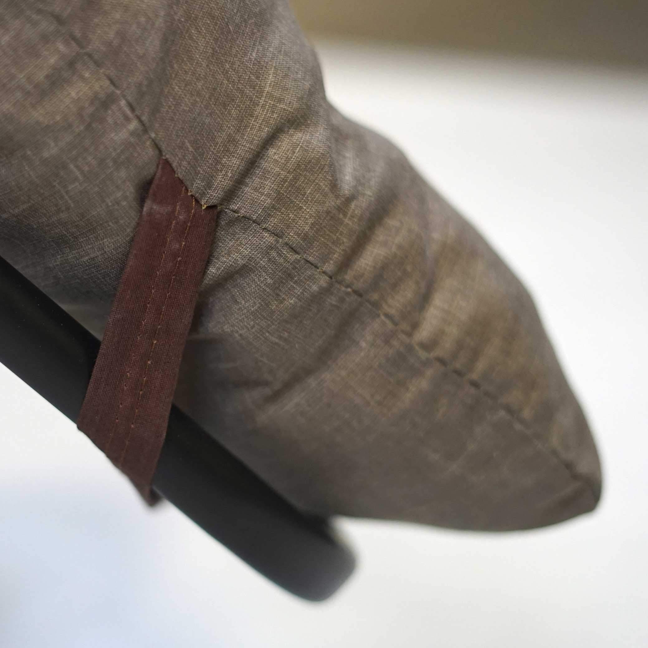 TECNOCUCI Cojín acolchado para tumbona con reposapiés (160 x 45 x 10 cm), 100% fabricado en Italia, cojín de repuesto ideal para tumbonas de jardín