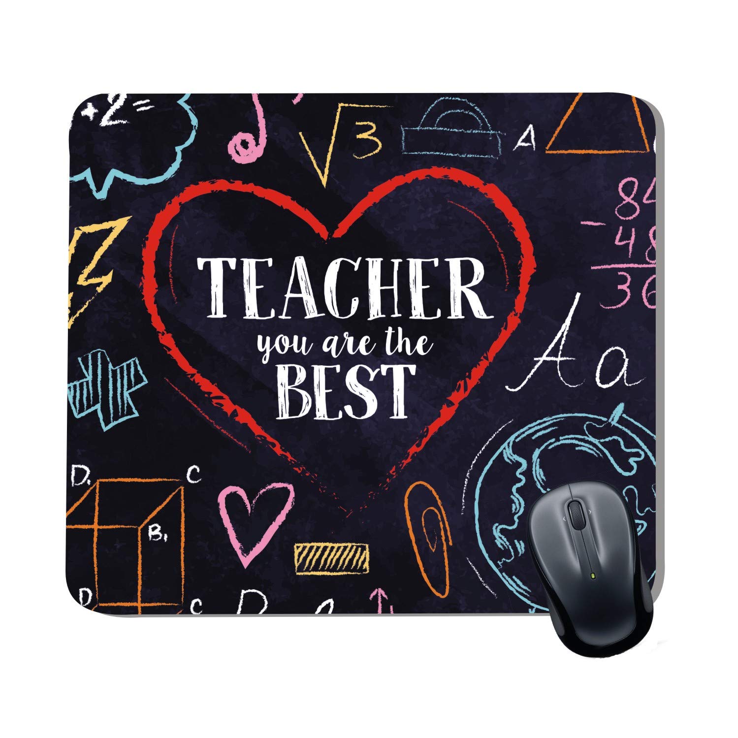 Family Shoping Teachers Day Gifts Teacher You are The Best Printed Mousepad for Computer System Pc Accessories