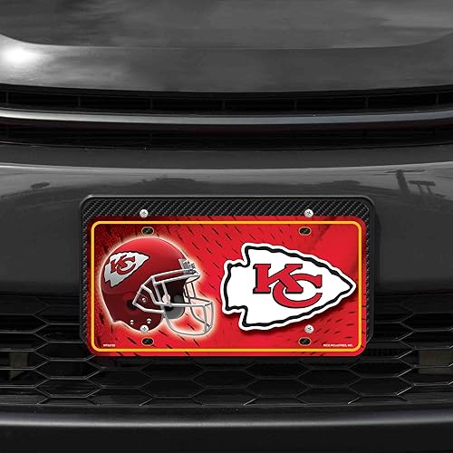 Vista 57 de Rico Industries Placa de matrícula de metal unisex para adultos de la NFL