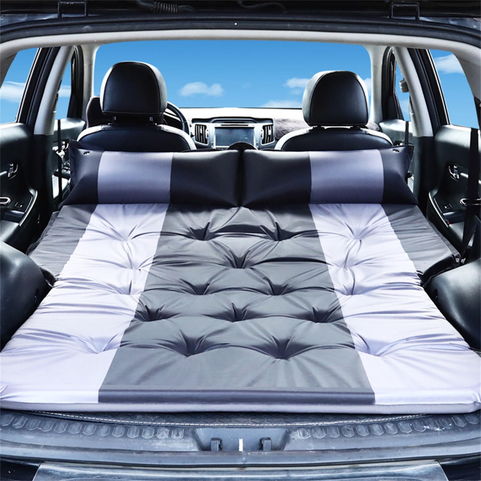 Équipement de camping pour voiture Accessoire de Portable | Matelas pour Siège Arrière Pour Camping Pique-Nique Extérieur Véhicule Automobile Camping-Car Berline Pickup