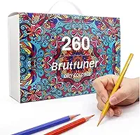 Lapis De Cor Desenho Profissional Caixa Com 260 Cores Óleo