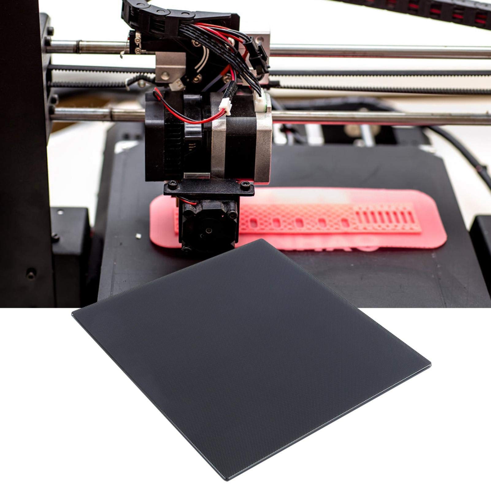 Piastra Vetro Carbonio Creality Per Stampanti 3D Ender-3, V2, 5 - Antiadente - Foto 11