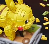 MEGA Pokémon Action Figure, Motion Pikachu Pokemon, Building Toys for Kids and Adults, Collectible Character Model with 1095 Movable Pieces, Toy for Ages 12 and Up, HGC2, Jaune - 3