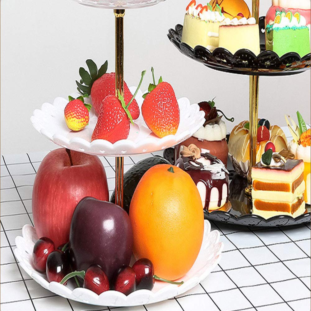 カラフルなフルーツバスケット　置物 Amazon | フルーツバスケットタワーモダンな, 菓子収納かご単純な果物