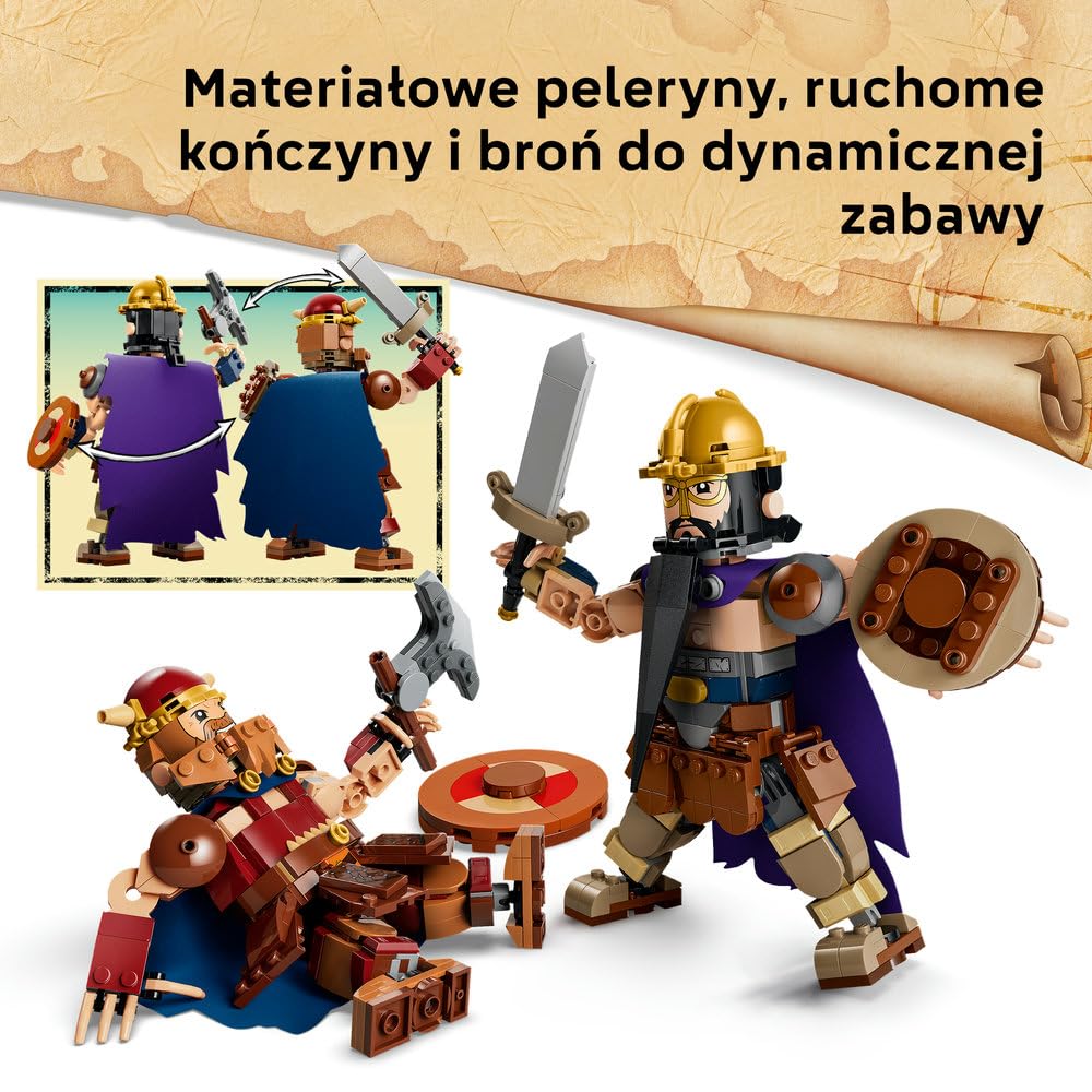 LEGO ONE PIECE Dorry kontra Brogy — Giganci z Little Garden 75644 | Scenka ONE PIECE, zestaw akcji, prezent dla fana anime 9+, 733 elementy