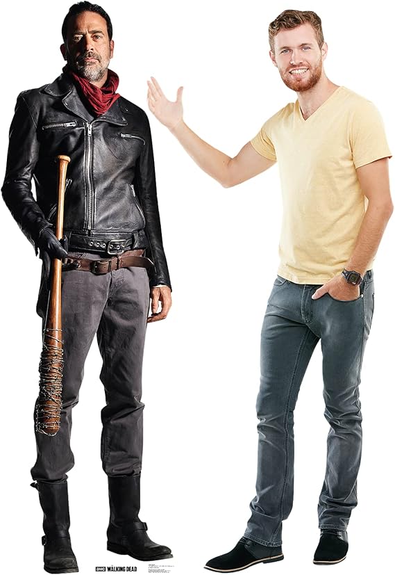The Walking Dead Negan and Lucille Cardboard Cut Out Standee, Officially Licensed