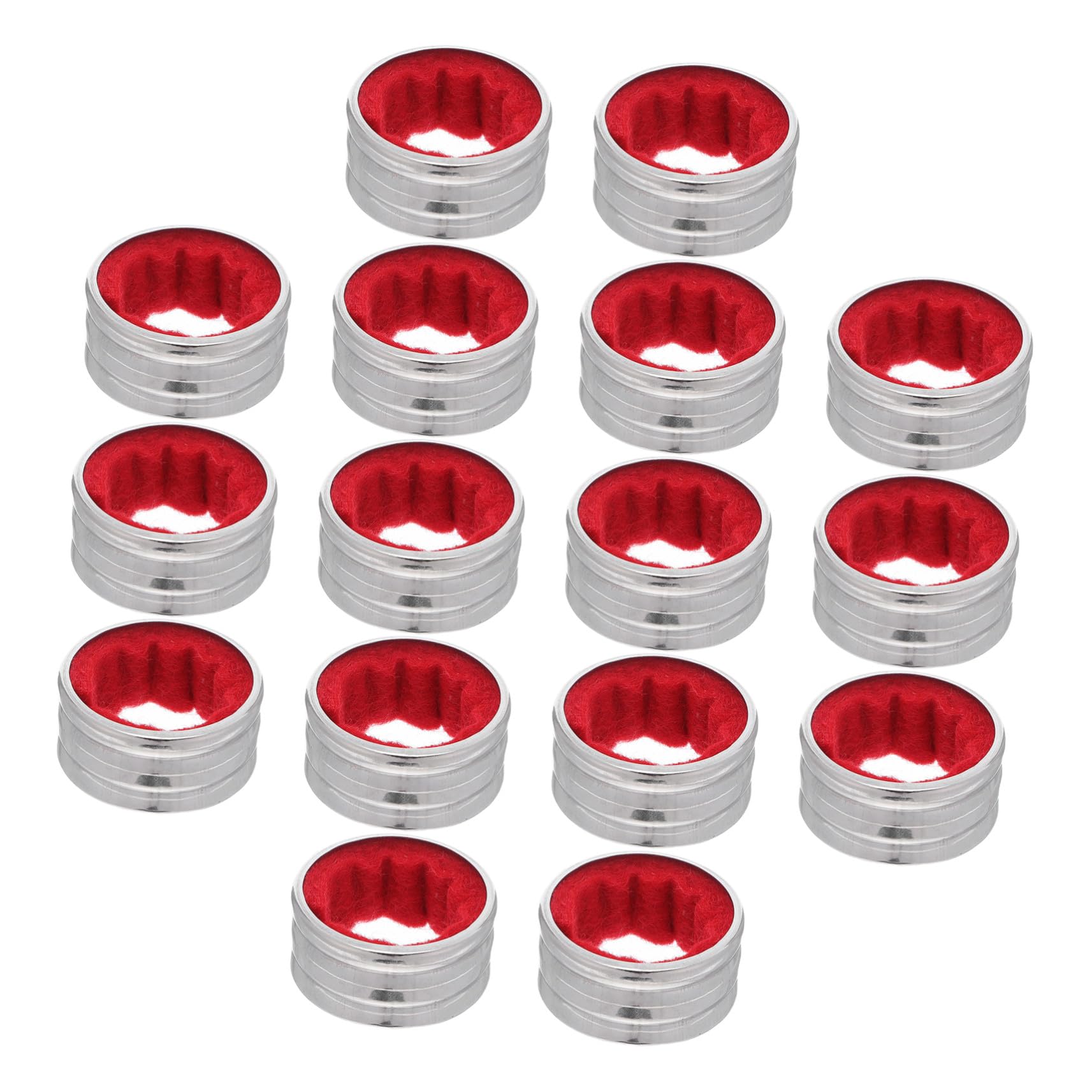 Soporte para botellas de vino STOBAZA y anillos de pastelería red para mesa, 30 piezas