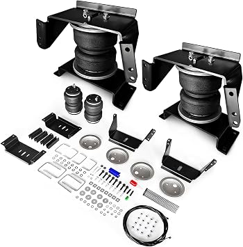 Air Spring Bags Suspension Kit Compatible with 1973-1974 C10/C20/C30, 1975-1986 Chevy C10/C20/C30 Dodge D100/200/250/300/350 F-100/150/250/350 GMC C15/25/35 OEM# 57215