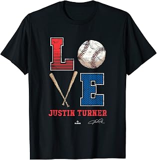 Love Justin Turner Justin Turner Los Angeles MLBPA T-Shirt