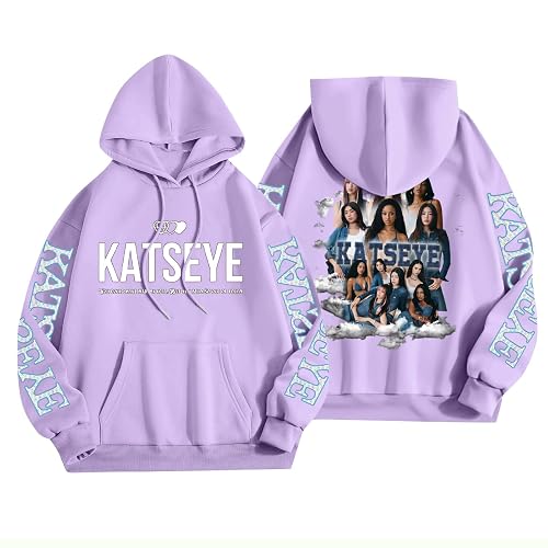 Women KATSEYE Hoodie Music Album KATSEYE Merch Hoodies Concert Sreetwear Graphic Sweatshirt Long Sleeves Hoodie