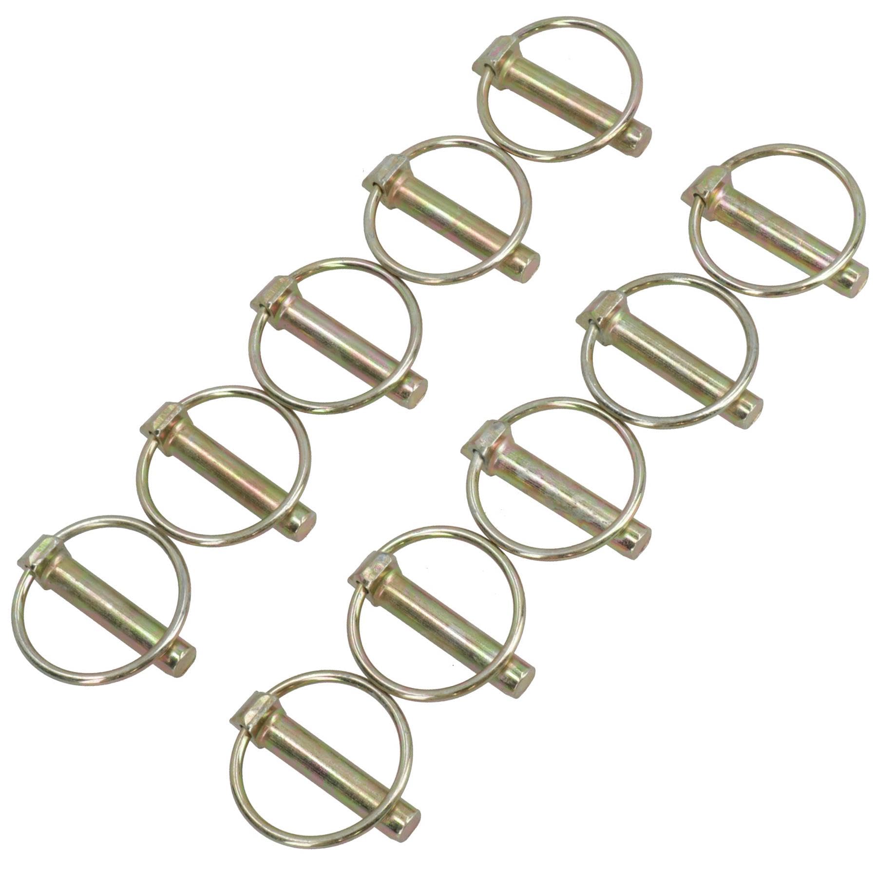 AB Tools Lot de 40 épingles Lynch 10 mm en acier au chrome vanadium
