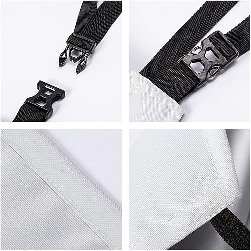 Miniatura 6 de Sweetshow Divertido delantal de gatos con 2 bolsillos y cuello ajustable, impermeable, delantales de cocina para mujeres y hombres, unisex, Gato