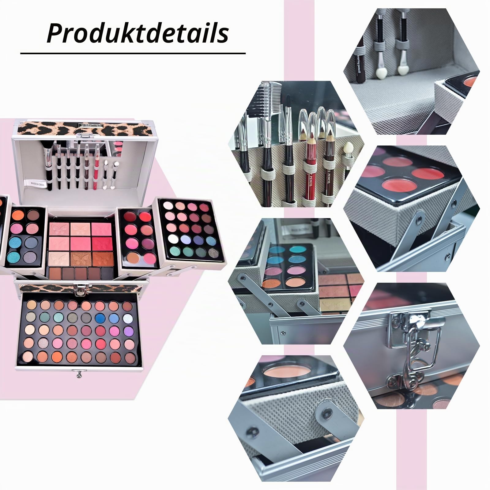 Professionelles Schminkkasten Make-Up Set Mit Lidschatten, Lippengloss, Rouge, Concealer - Multifunktions Kosmetik Produkte für Teenager-Mädchen Und Frauen#5