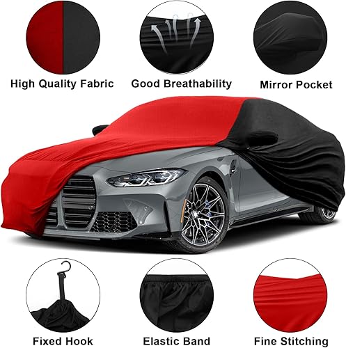 Miniatura 9 de Funda de automóvil para interior de repuesto para Mercedes Benz GLGLS 2006-2023, lujosa funda de satén elástico a la medida para interior