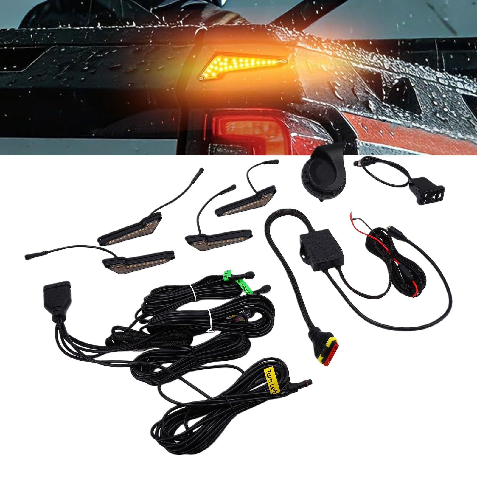 Kit Indicatori di Direzione UTV, Luci Ambrate