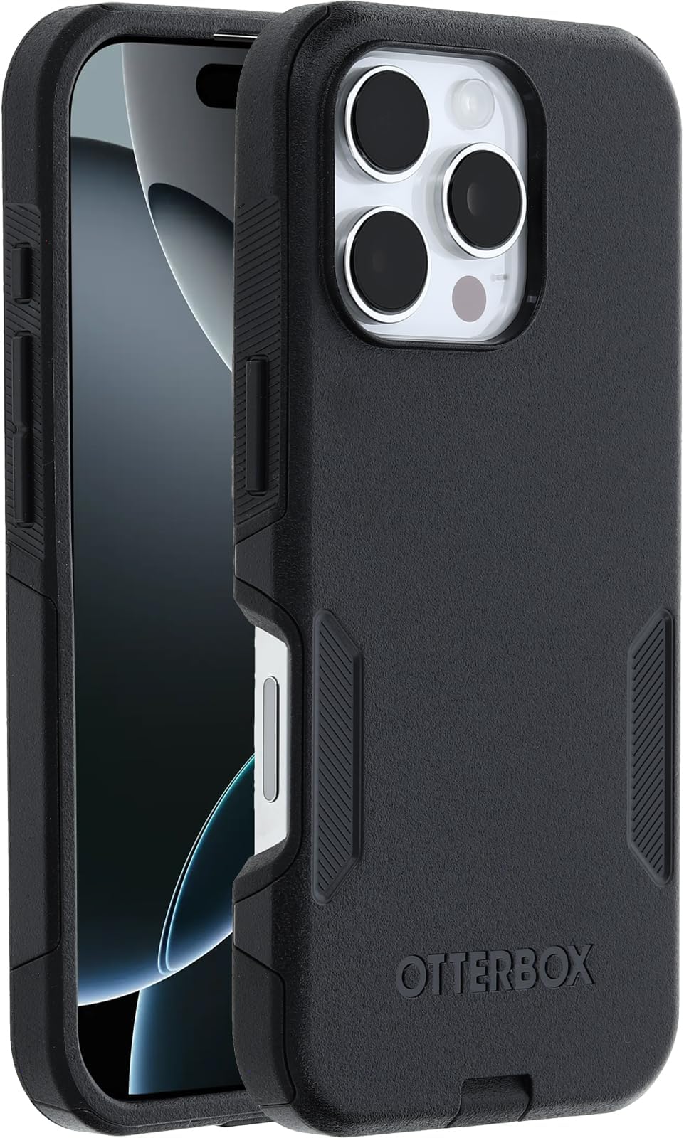 Commuter Series MagSafe Case for iPhone 16 Pro Max, Shockproof, Drop proof, Rugged, Protective Case, 3x Tested to Military Standard, Black