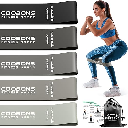 Bandas de resistencia para entrenamiento, bandas de ejercicio para mujeres y hombres, bandas elásticas de látex para yoga, pilates, rehabilitación,