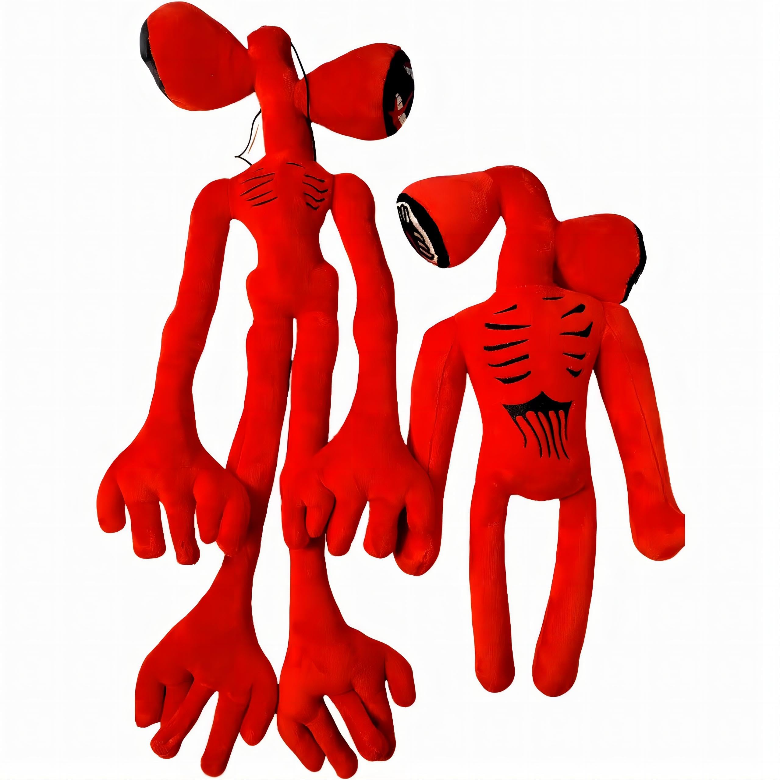 Amazon.com: EICHIMEOW 2PCS Siren Head Plush Toys Double-Head Plush