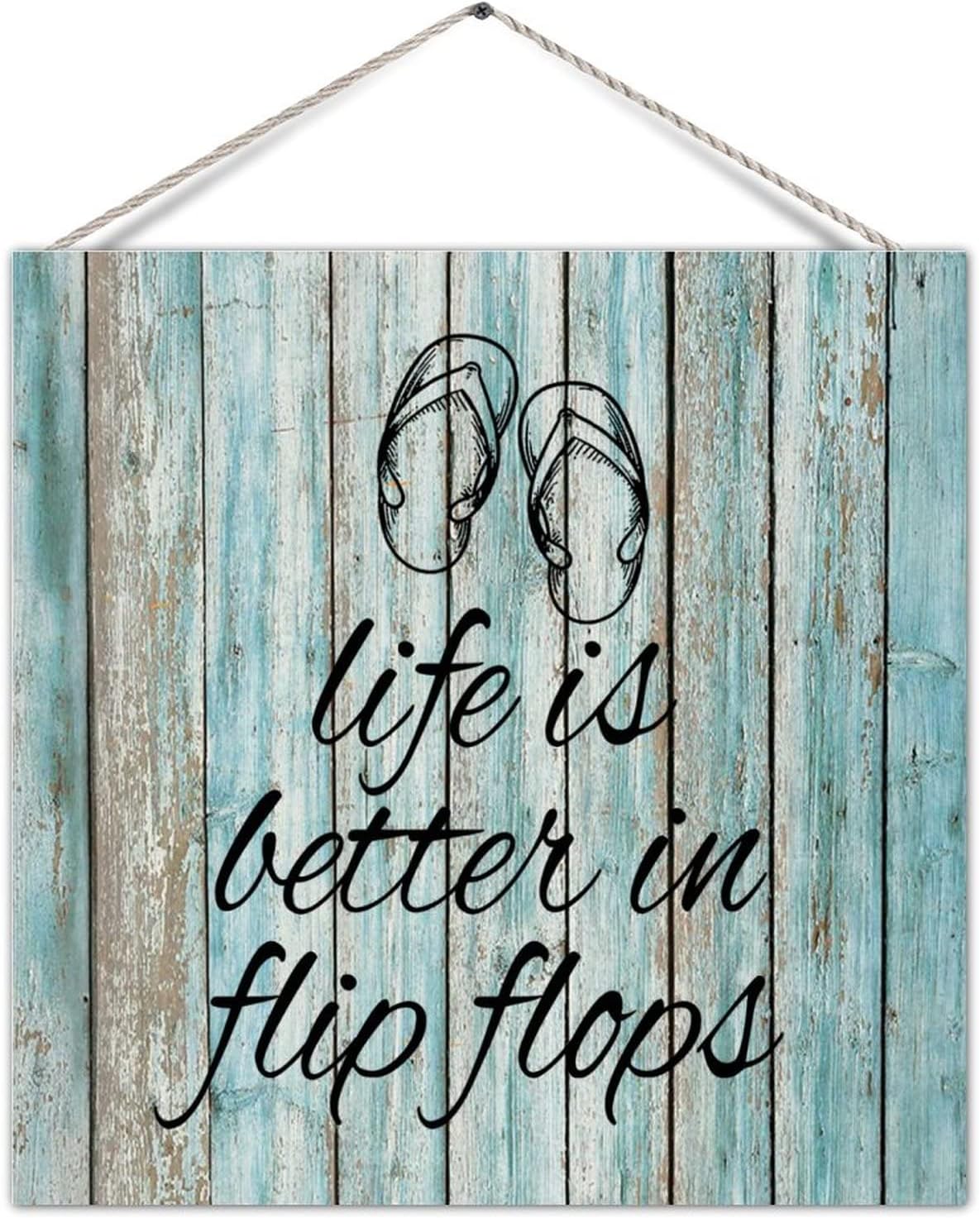 Decorative Wooden Sign Plaque Sweet Dreams Sleep Tight I Love You Good Night Rustic Wooden Plank Board Wall Pediment Antique Home Wall Hanging Decorations for Living Room Living Room 12in