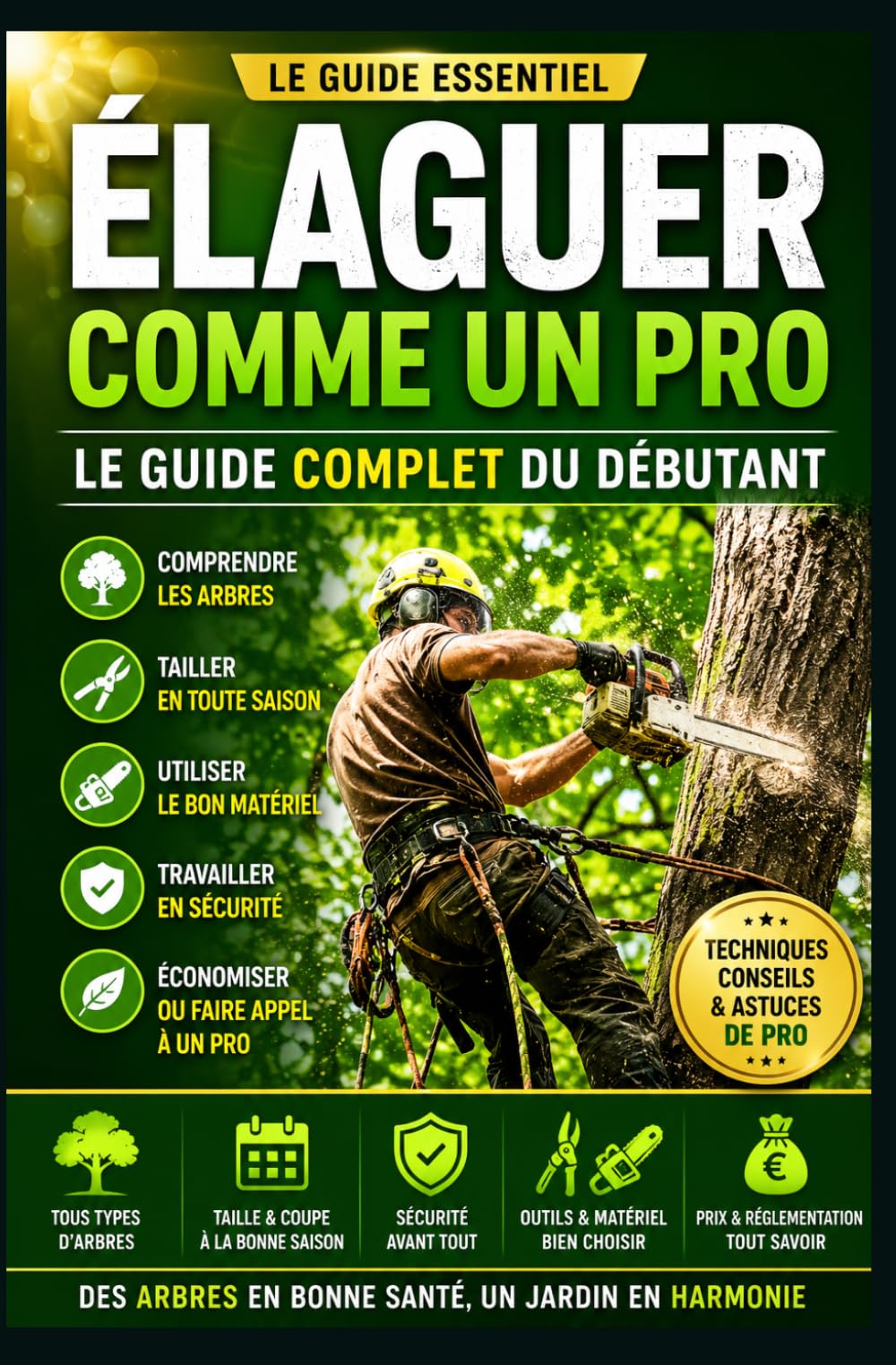 Élaguer comme un Pro : Le Guide Essentiel du Débutant: Techniques simples, sécurité, calendrier de taille, outils & conseils pratiques !