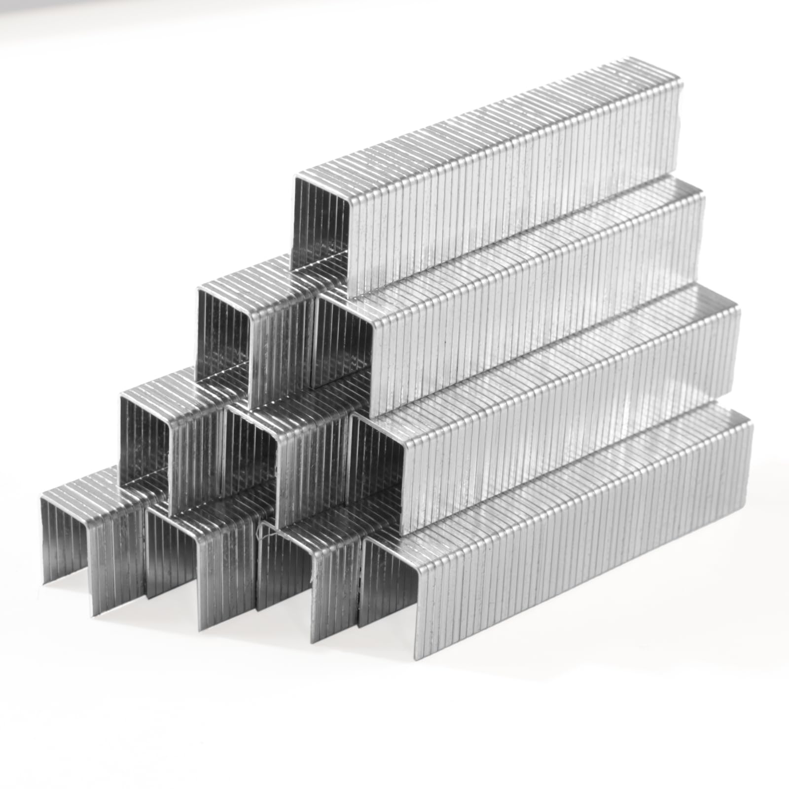 SITLDY Heavy Duty T50 9/16 inch Length Staples 700-Count, 3/8" Crown 20 Gauge Galvanized, for Pneumatic, Electric, Manual T50 Stapler Gun