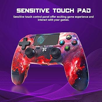 PlayStation4 - クリスマス特別　ps4セット New Black Light-up RGB Lights Wireless Controller for PS4