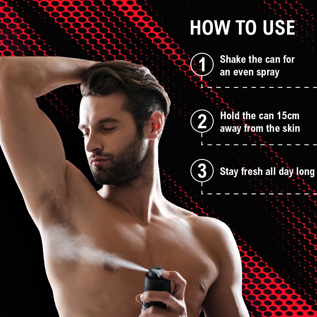 Buy Ramsons Red ZX Allrounder Deodorant-200ml Deo for Men & Women